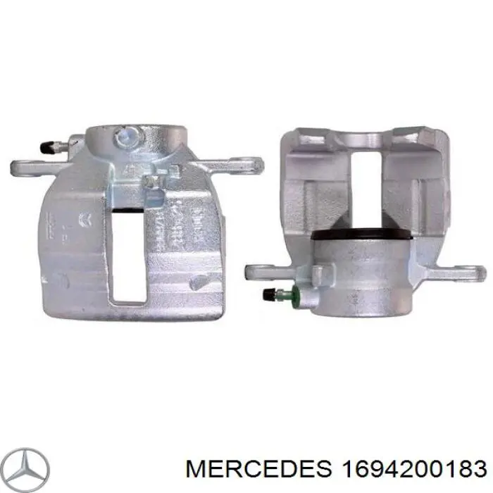 A169420098380 Mercedes Pinza de freno delantera izquierda