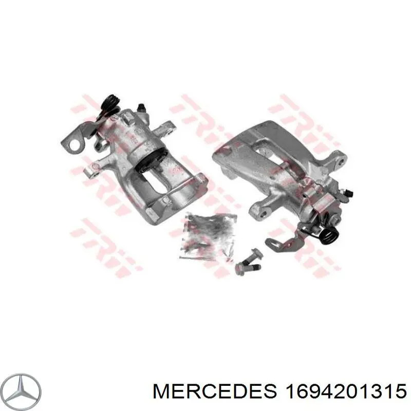 1694201315 Mercedes soporte, pinza de freno delantera