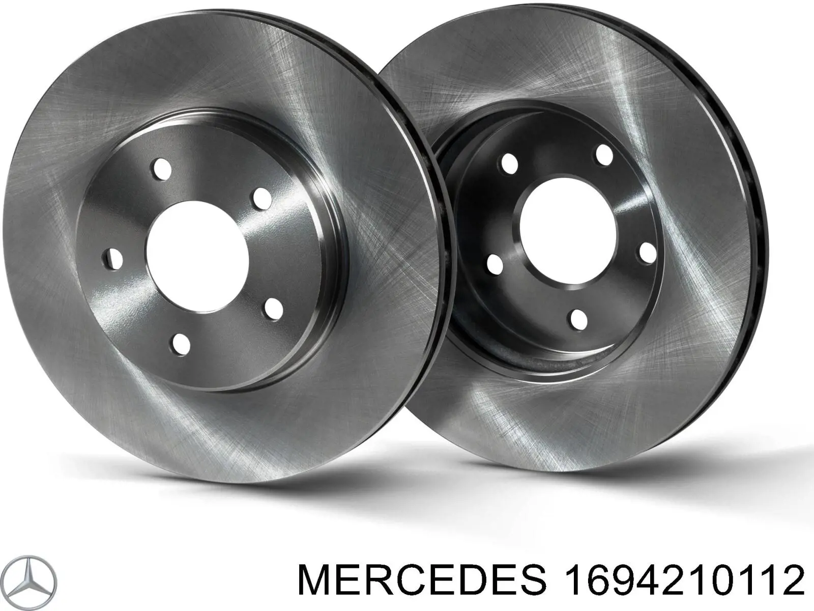 1694210112 Mercedes disco de freno delantero