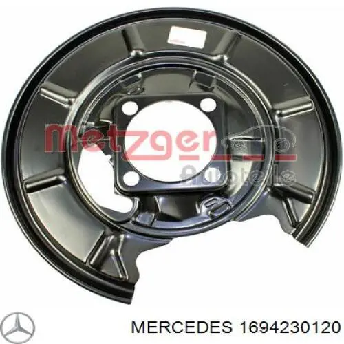 Comprar 1694230120 Mercedes Protector de disco de freno trasero izquierdo