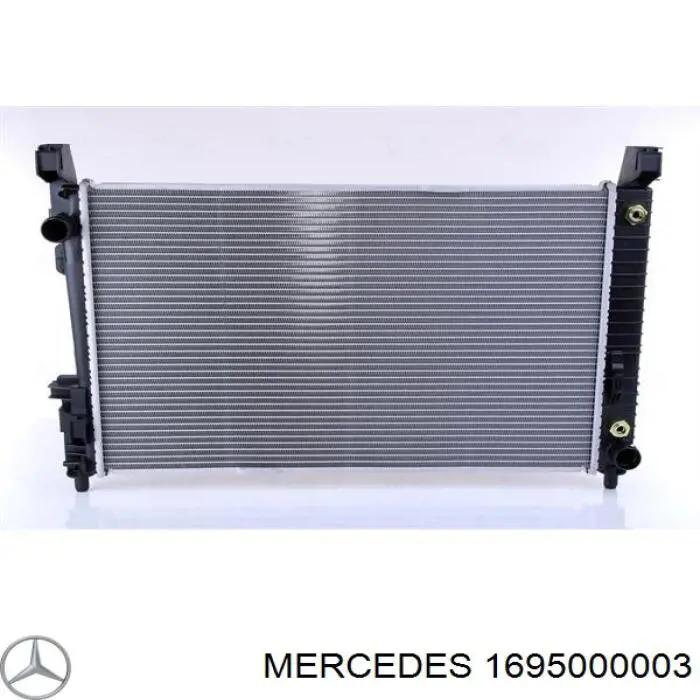 1695000003 Mercedes radiador