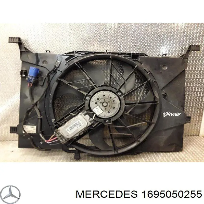 1695050255 Mercedes bastidor radiador (armazón)