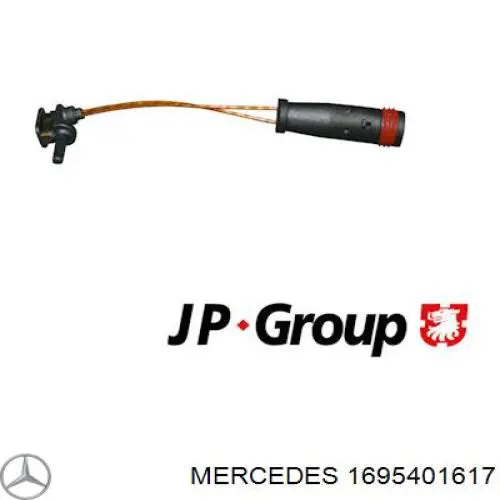 Sensor de desgaste de las pastillas de freno delanteras Mercedes 1695401617 precio, desde 3,16 EUR