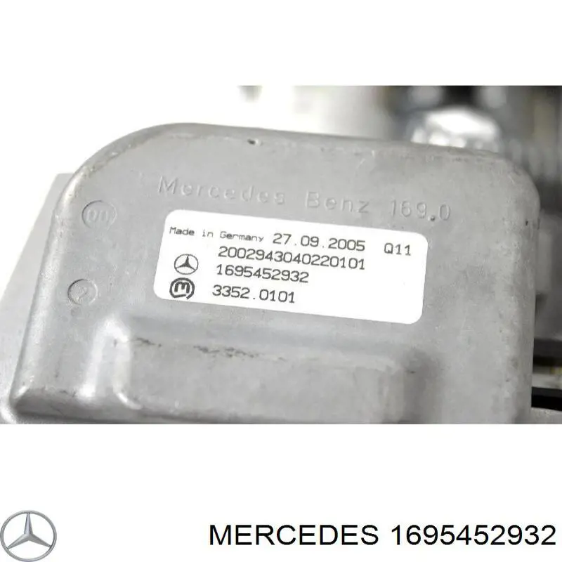 Módulo electrónico de la columna de dirección Mercedes 1695452932
