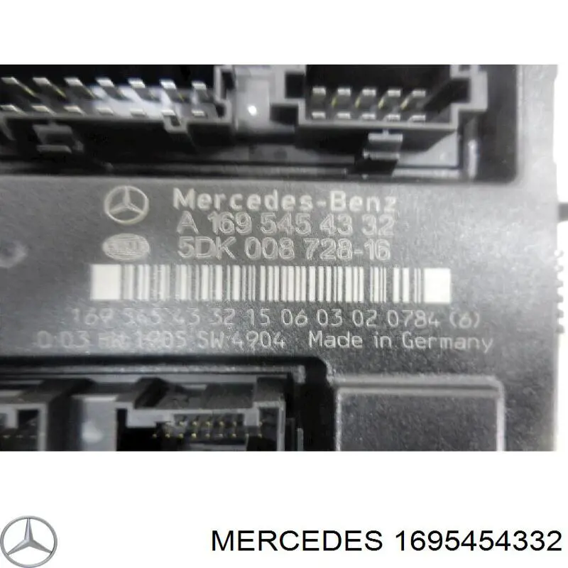 A169545433205 Mercedes caja de fusibles