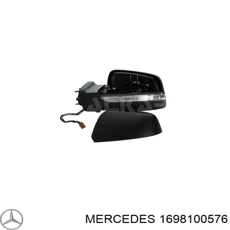 Espejo izquierdo Mercedes 1698100576 precio, desde 238,13 EUR