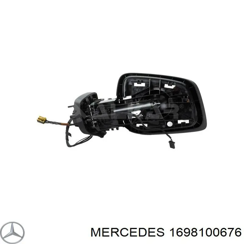 Comprar 1698100676 Mercedes Espejo de retrovisor derecho