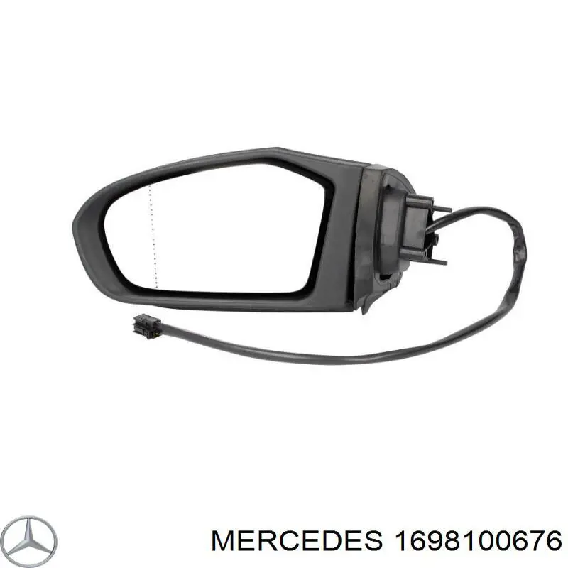 Espejo retrovisor derecho Mercedes 1698100676 precio, desde 238,13 EUR