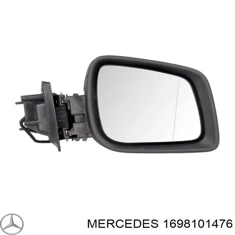 1698101476 Mercedes espejo retrovisor derecho