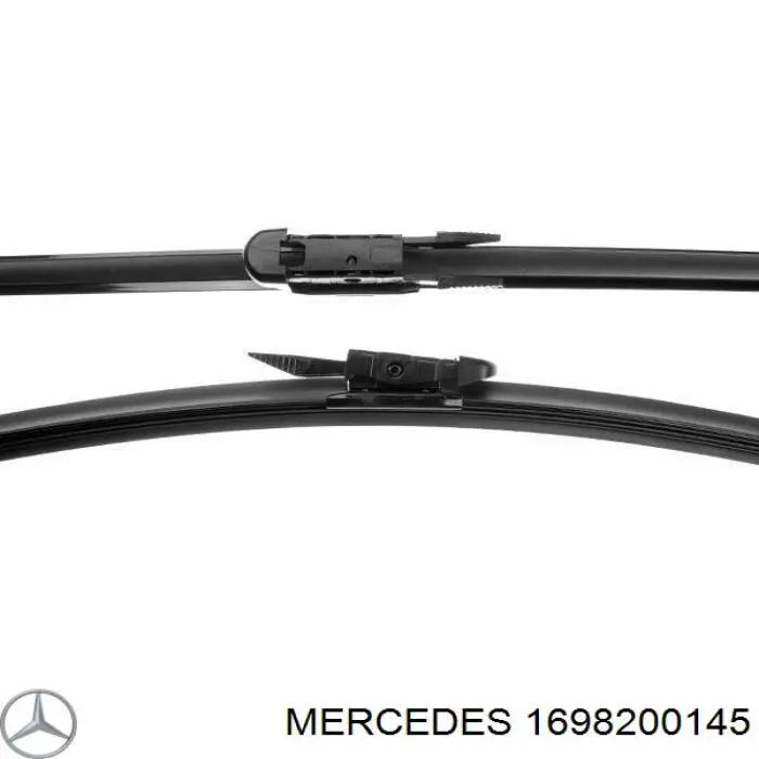 1698200145 Mercedes limpiaparabrisas de luna delantera copiloto