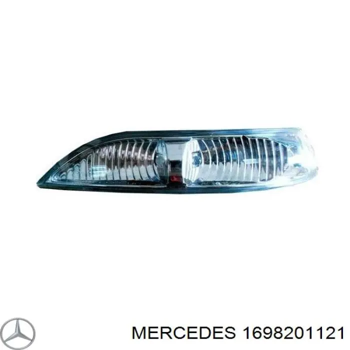 A1698201121 Mercedes luz intermitente de retrovisor exterior izquierdo