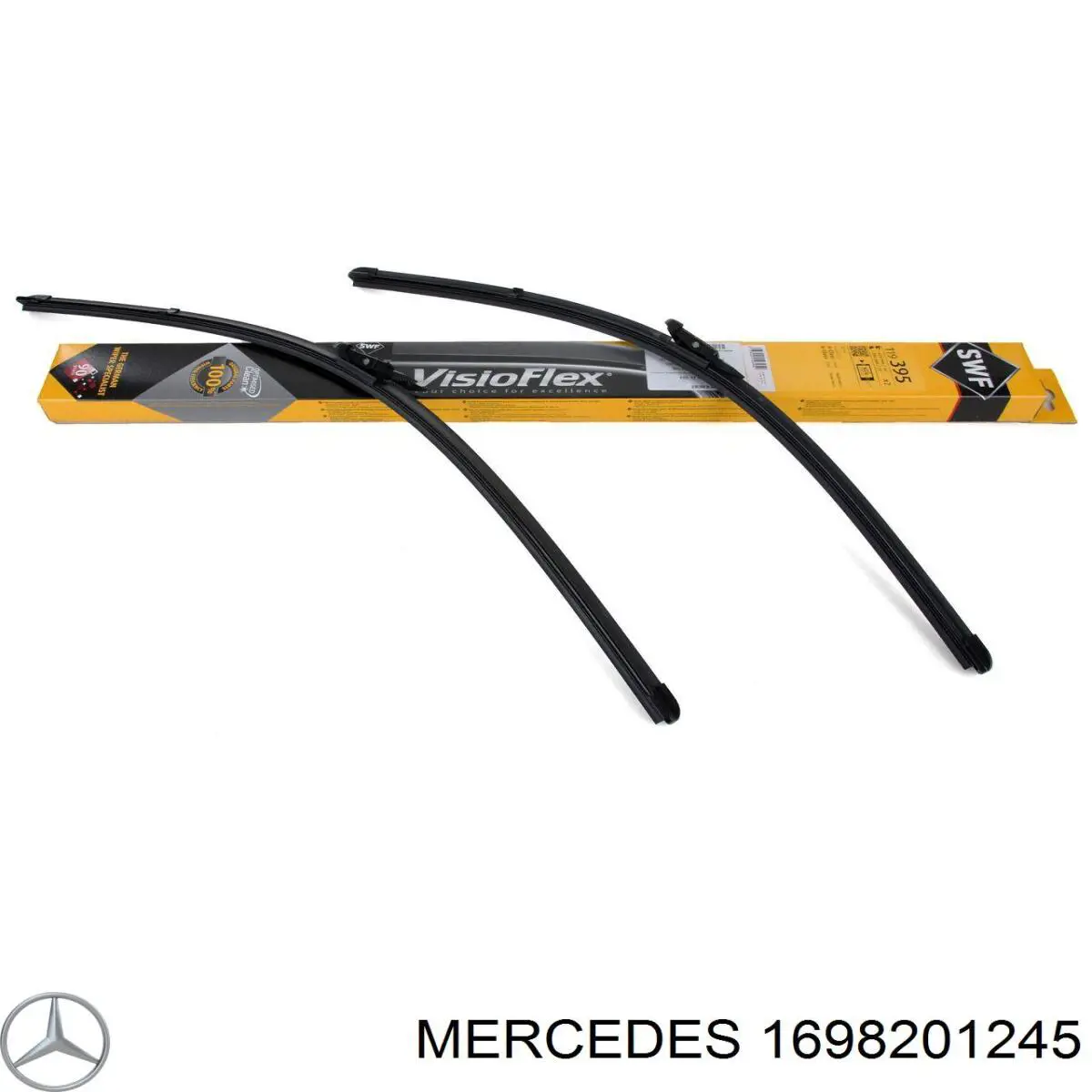 Escobillas delanteras Mercedes A1698201245 precio, desde  