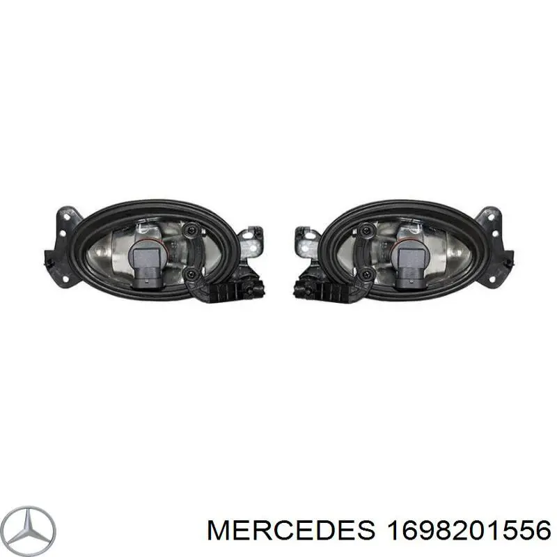 Comprar 1698201556 Mercedes Luz antiniebla izquierdo