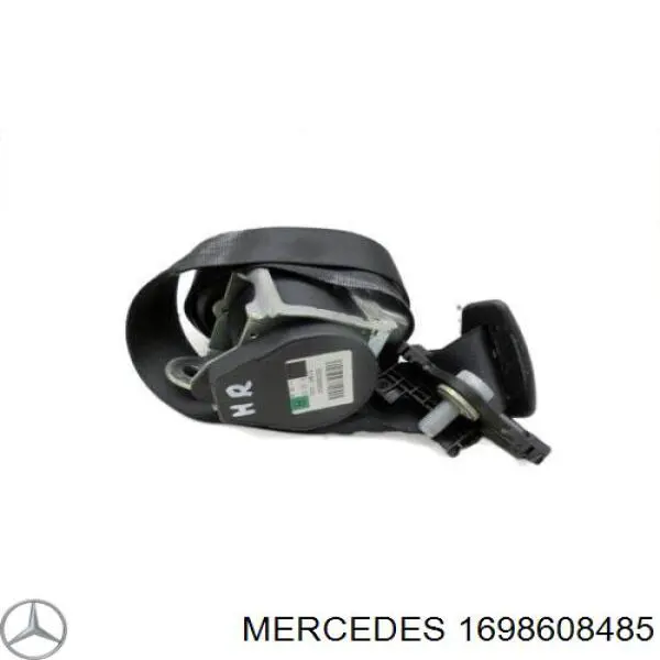 Cinturón de seguridad delantero derecho para Mercedes A (W169)