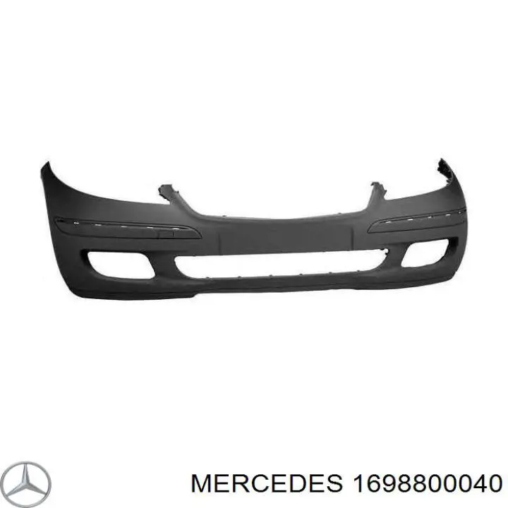 1698800040 Mercedes paragolpes delantero