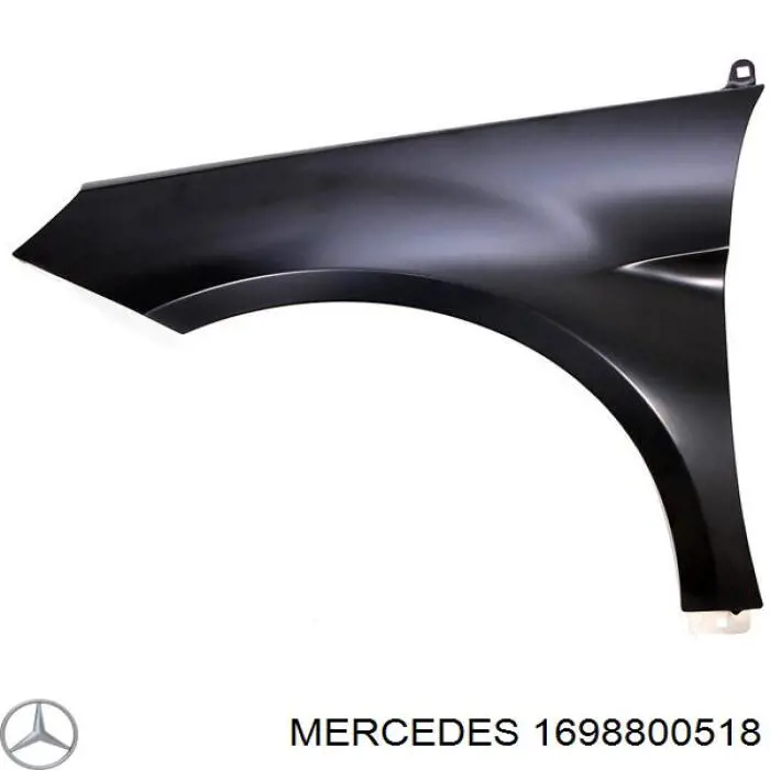 1698800518 Mercedes guardabarros delantero izquierdo