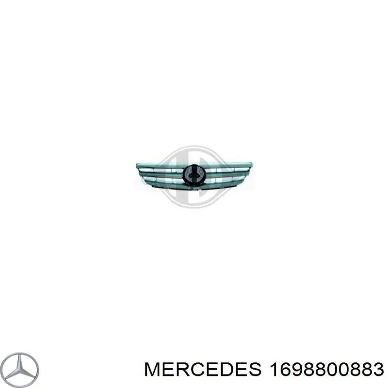 1698800883 Mercedes panal de radiador