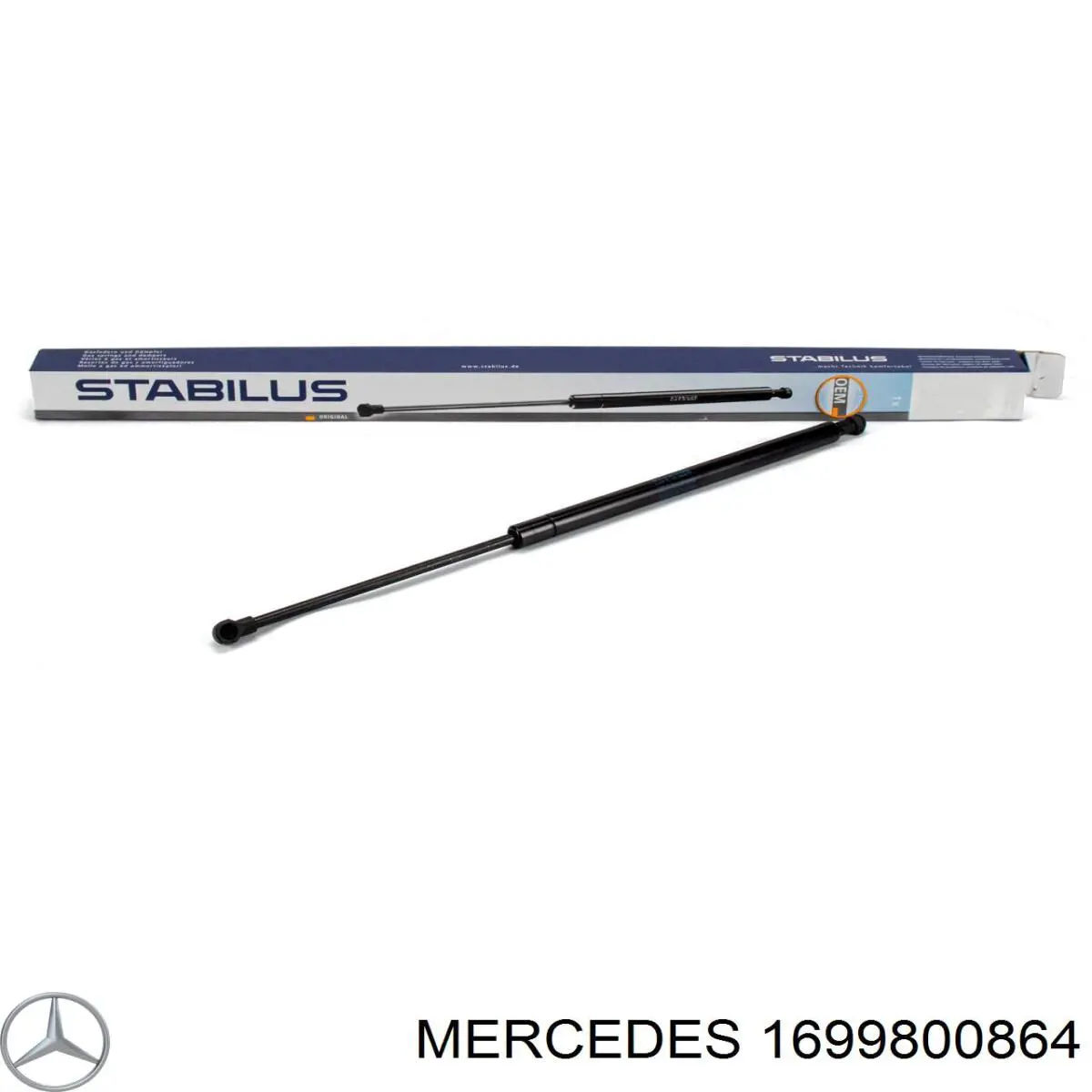 1699800864 Mercedes amortiguador de maletero