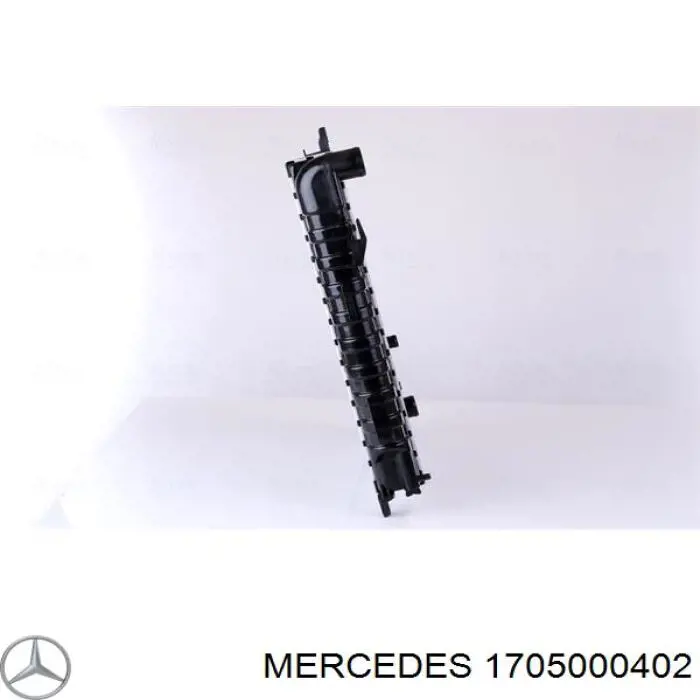 1705000402 Mercedes radiador refrigeración del motor