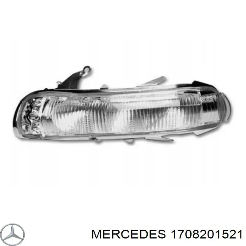Luz intermitente de retrovisor exterior izquierdo para Mercedes CLK (C208)