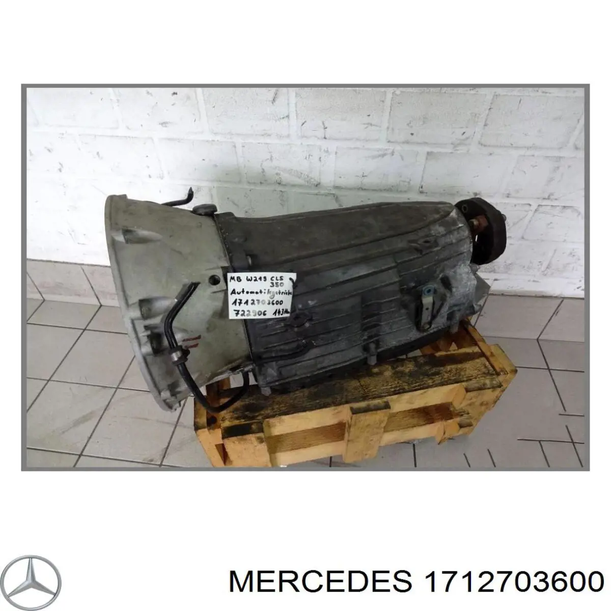 171270360080 Mercedes transmisión automática completa