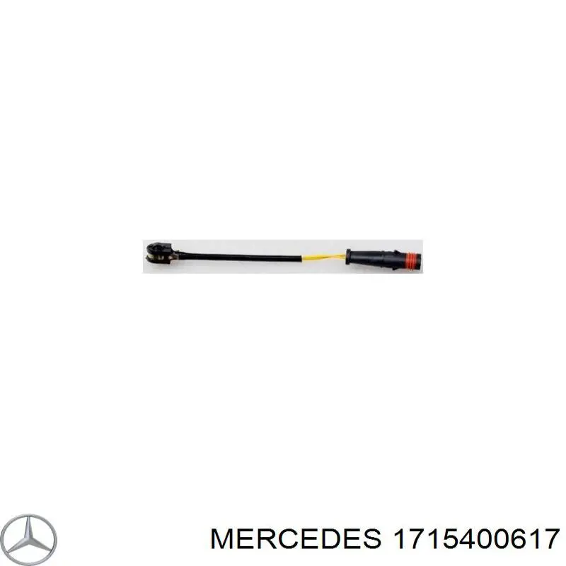 1715400617 Mercedes contacto de aviso, desgaste de los frenos