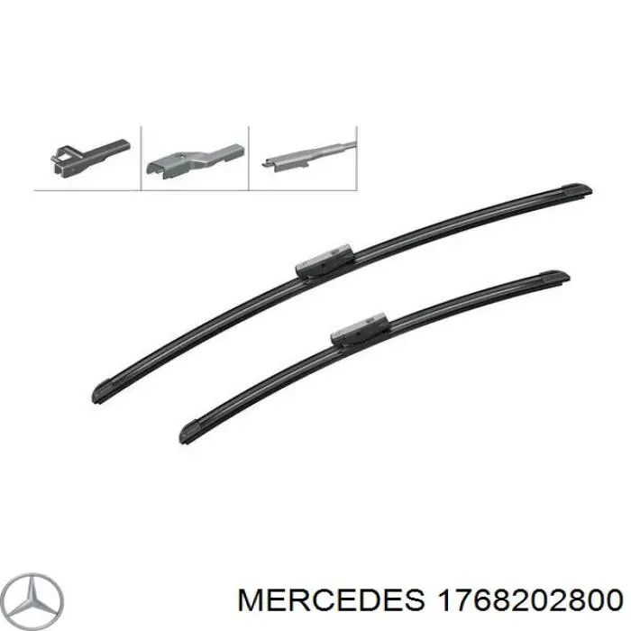 1768202800 Mercedes limpiaparabrisas