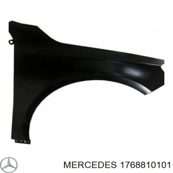 1768810101 Mercedes guardabarros delantero izquierdo