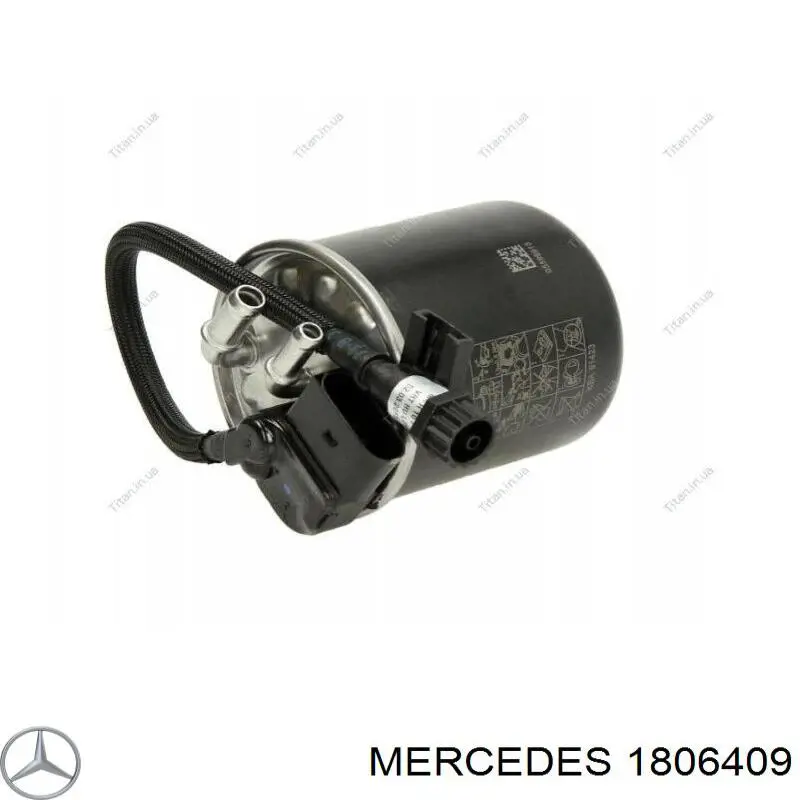 1806409 Mercedes kit de filtros para motor