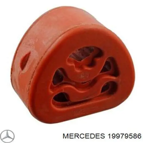 19979586 Mercedes cojin de elevacion inferior (gato)