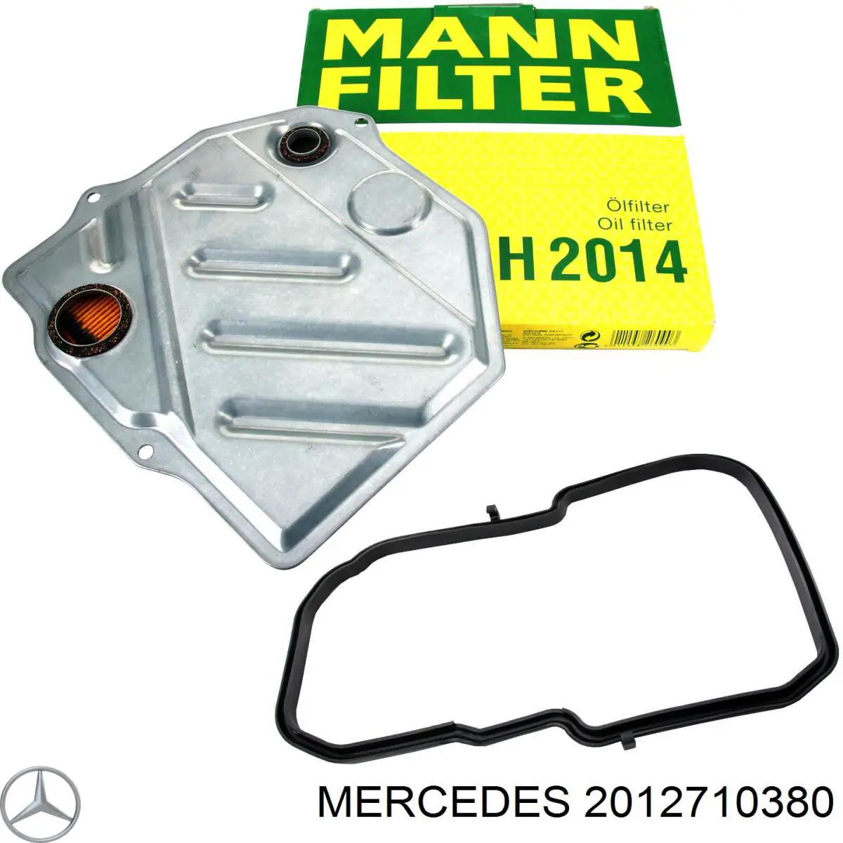 2012710380 Mercedes junta, cárter de aceite, caja de cambios
