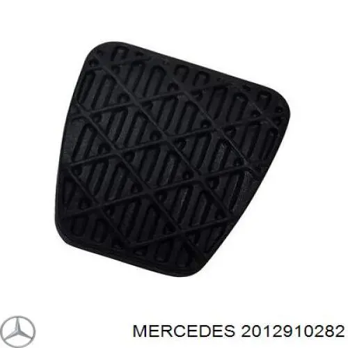 2012910282 Mercedes revestimiento del pedal, pedal de embrague