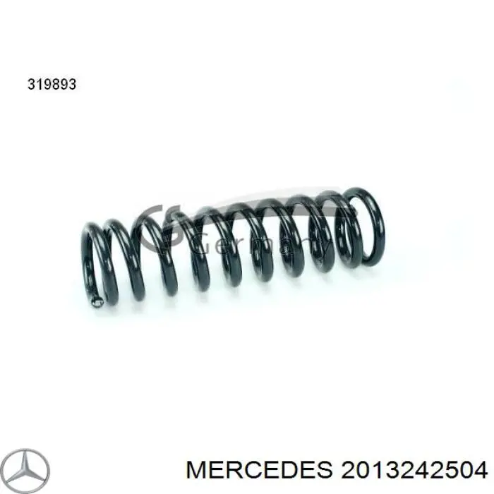 Muelle de suspensión trasero Mercedes 2013242504 precio, desde 35,09 EUR
