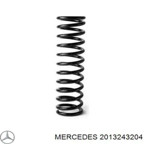 2013243204 Mercedes muelle de suspensión eje trasero