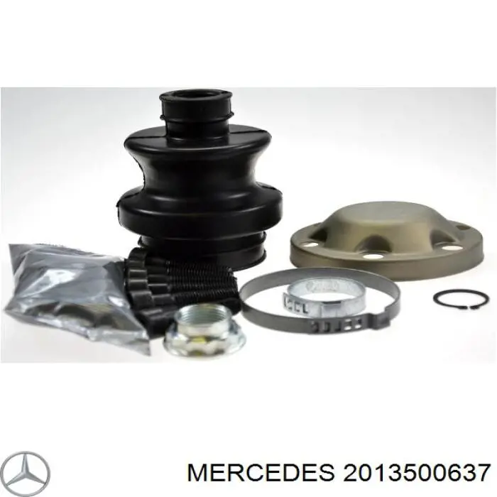 2013500637 Mercedes fuelle, árbol de transmisión delantero interior