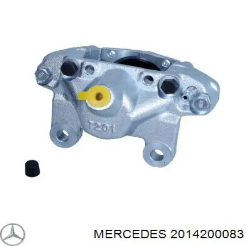 2014200083 Mercedes pinza de freno trasera izquierda