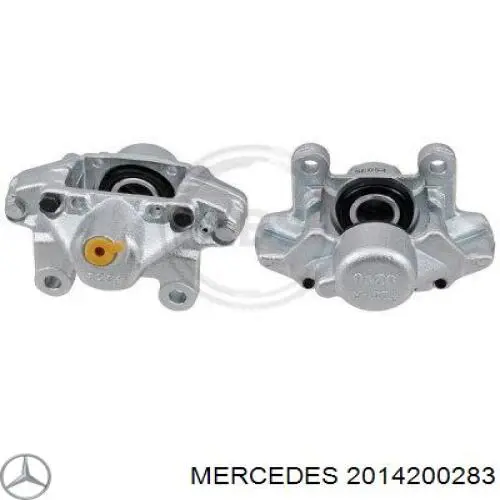 Pinza de freno trasera izquierda A2014200283 Mercedes