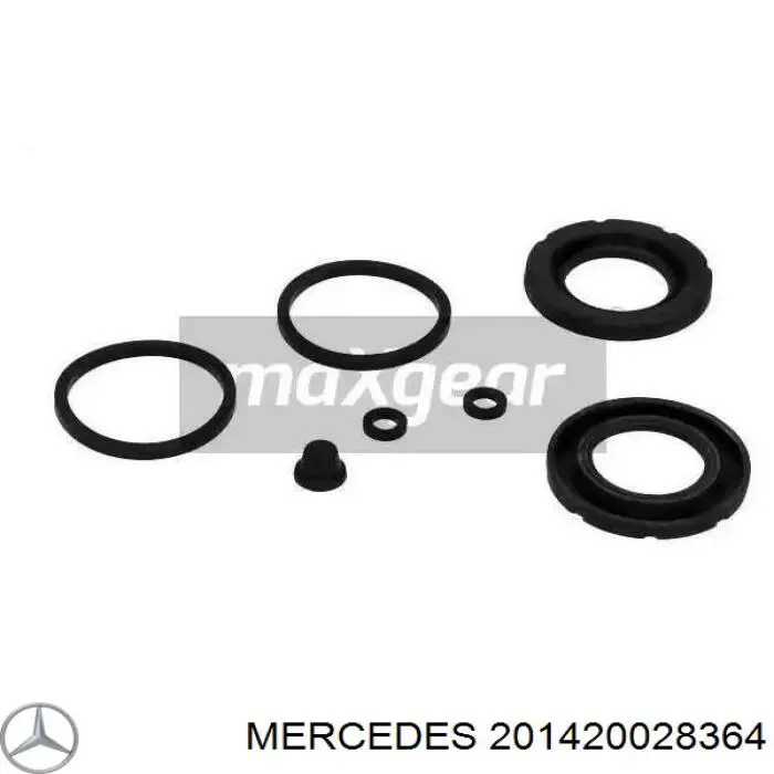 201420028364 Mercedes pinza de freno trasera izquierda