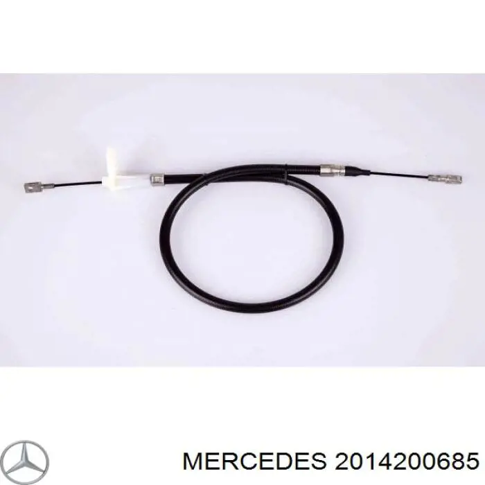 2014200685 Mercedes cable de freno de mano trasero derecho/izquierdo