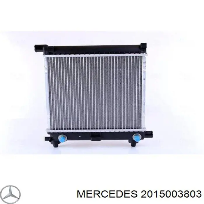 2015003803 Mercedes radiador refrigeración del motor