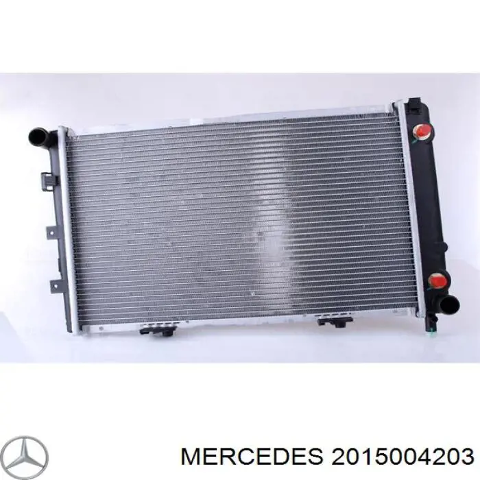 2015004203 Mercedes radiador refrigeración del motor