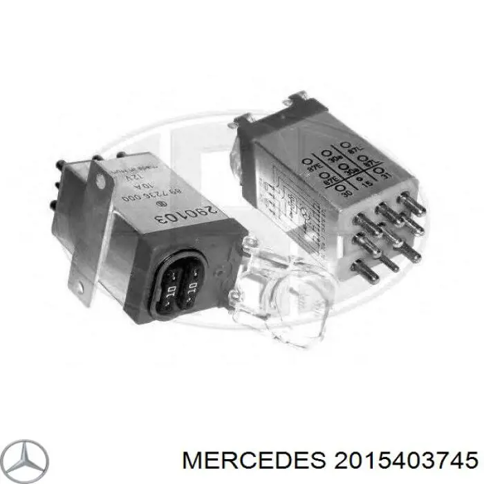 Relé de alta corriente Mercedes 0015427619