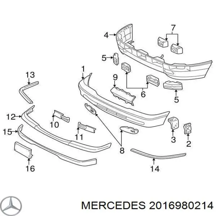 Comprar A2016980214 Mercedes 