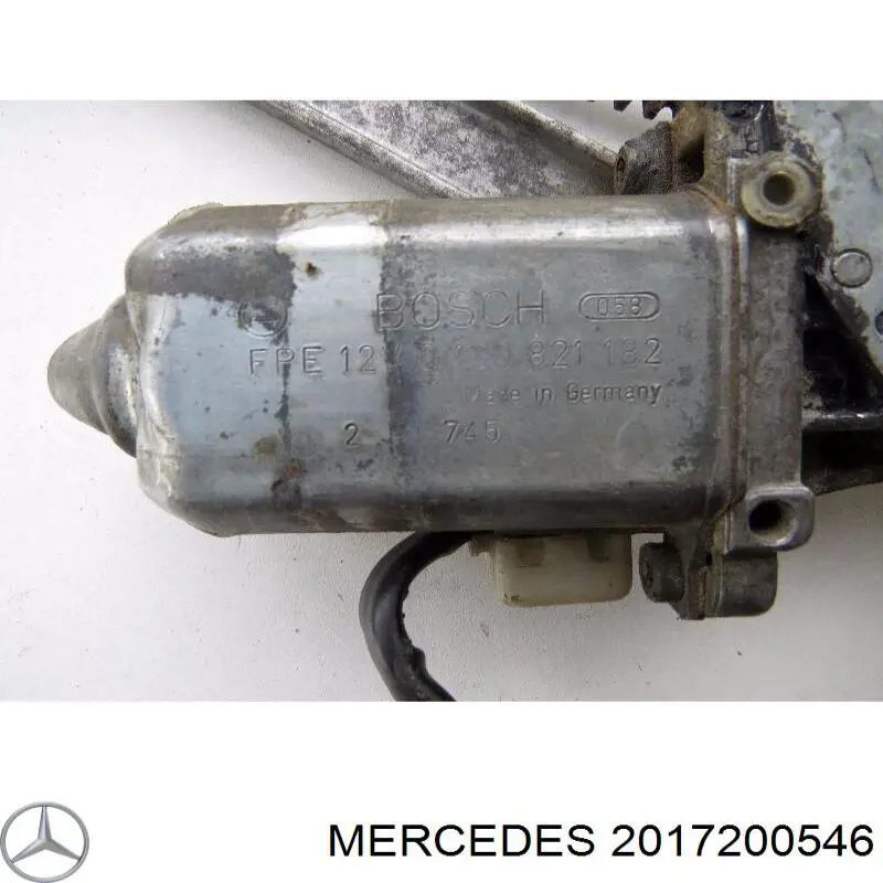 Mecanismo elevalunas delantero izquierdo Mercedes 2017200546 precio, desde 54,20 EUR