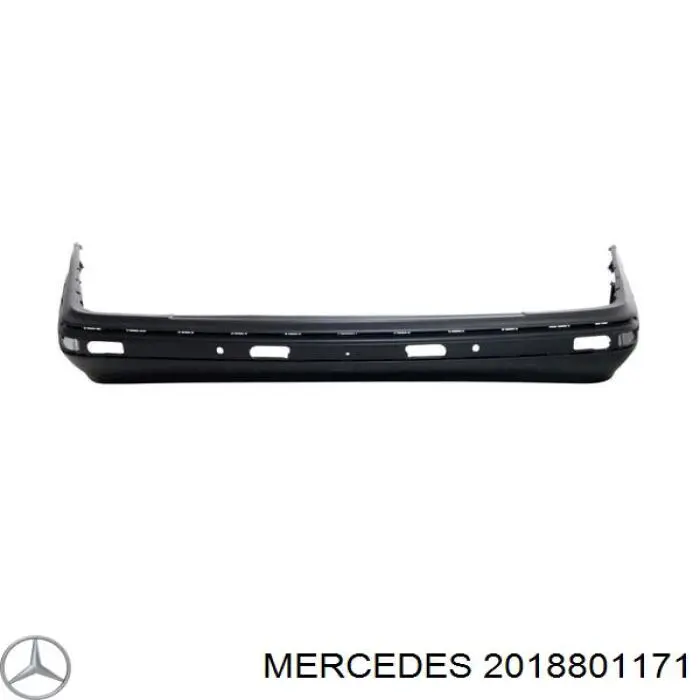 2018801171 Mercedes parachoques trasero