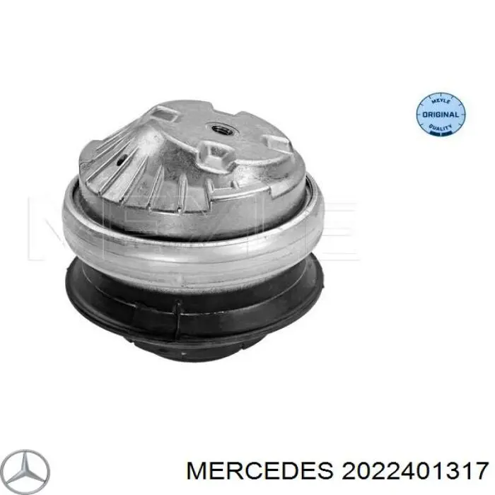 2022401317 Mercedes soporte de motor, izquierda / derecha