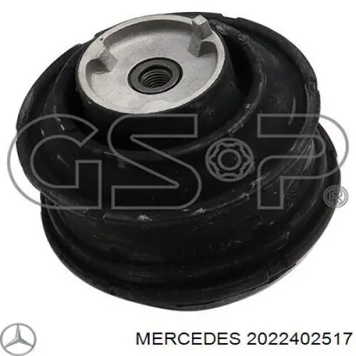 2022402517 Mercedes soporte motor izquierdo