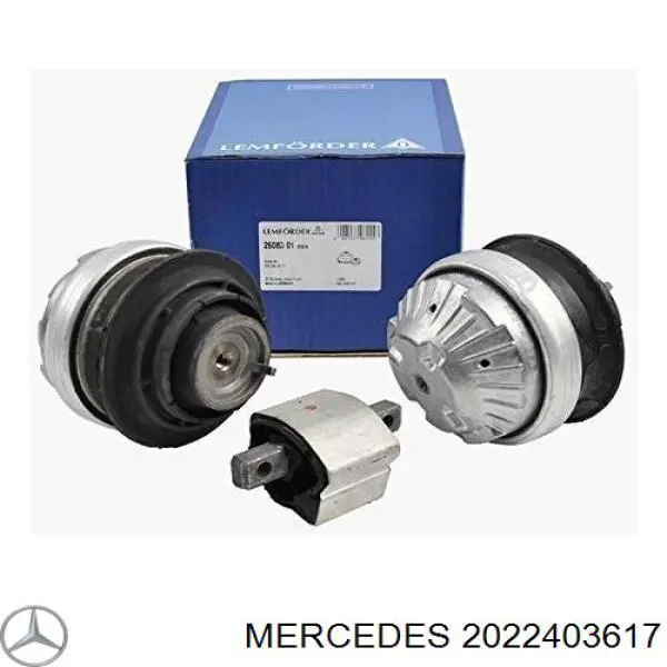 2022403617 Mercedes soporte de motor, izquierda / derecha