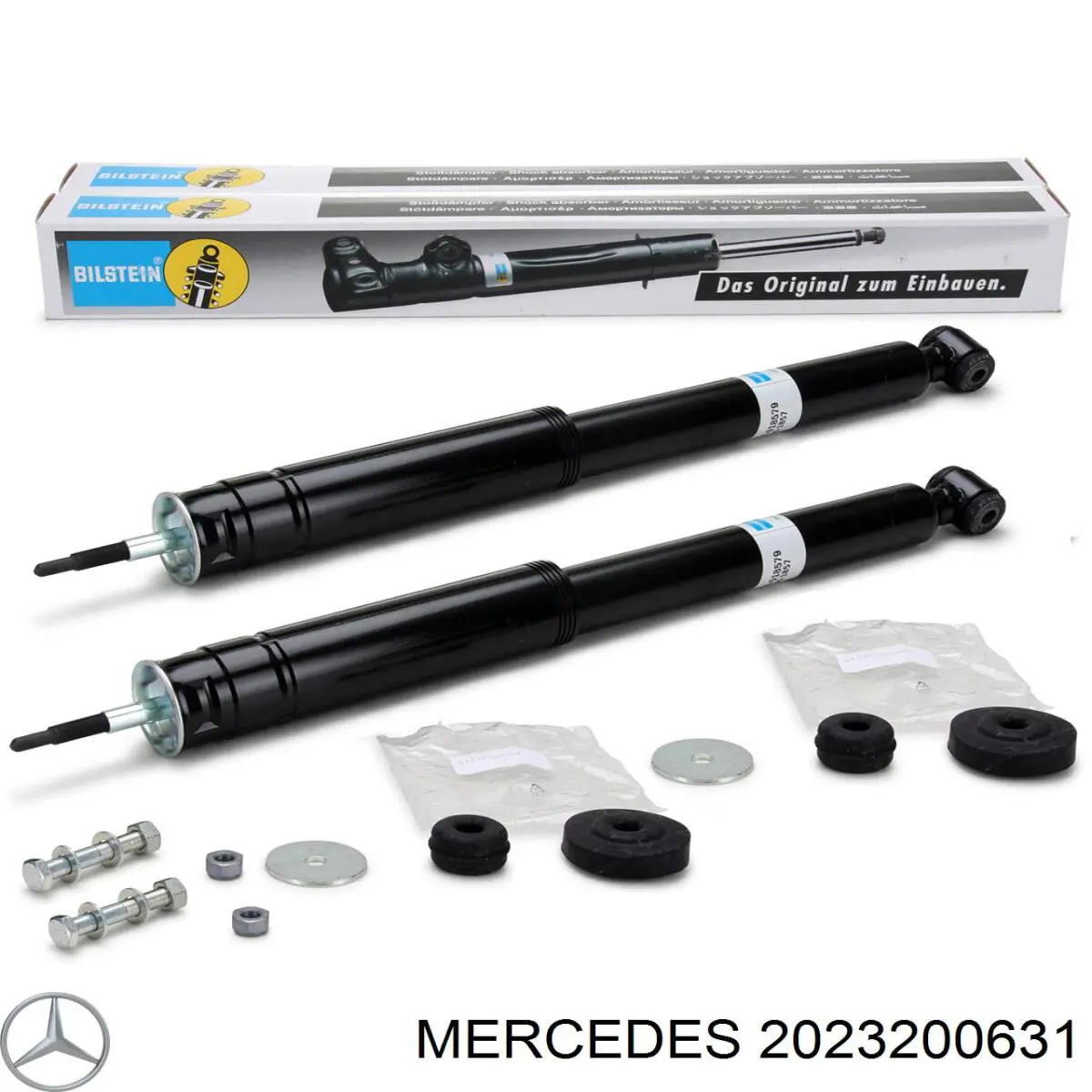 2023200631 Mercedes amortiguador trasero