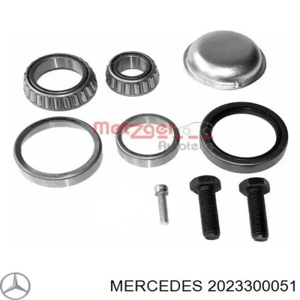 Cojinete de rueda delantero Mercedes 2023300051 precio, desde 20,07 EUR